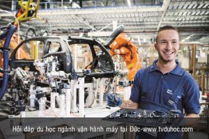 Hỏi – đáp về chương trình du học ngành vận hành máy tại Đức